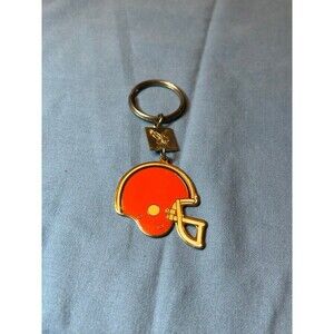 Vintage NFL Cleveland Browns Helmet Keychain 1988